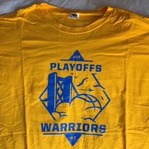 NWOT Golden State Warriors Strength in Numbers playoff shirt